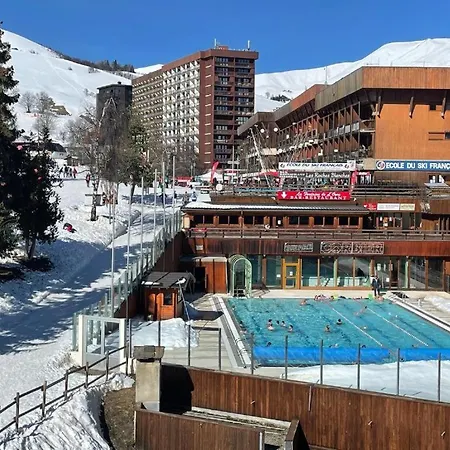 5pers - Balcon - Aux Pieds - Piscine 公寓 *