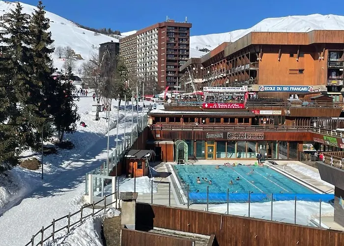 5pers - Balcon - Aux Pieds - Piscine 公寓 *